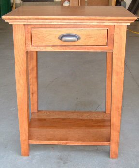 Cherry side table project